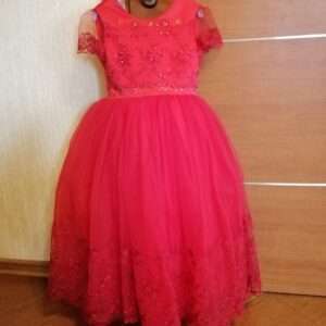 Сукня червона (довж.90)